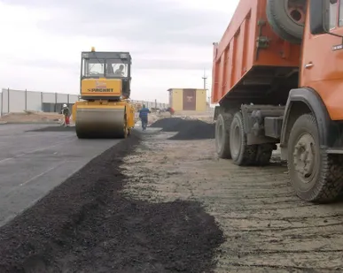 фото Асфальтирование дорог