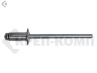 фото Заклепка алюминий/сталь 4х 10 (1000шт) (5,0-6,5 мм) KENNER-SRC