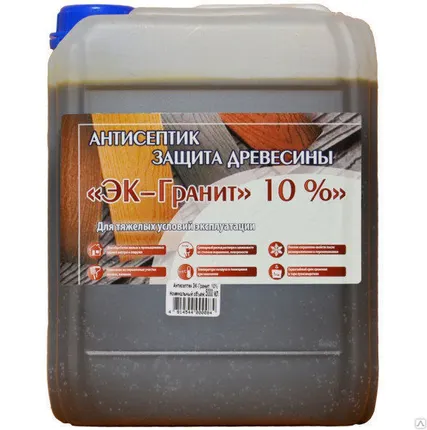 Фото №0 Антисептик ЭК-Гранит 10% 10 л.