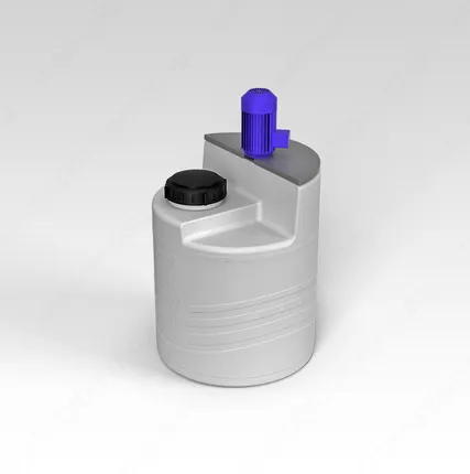 Фото №0 Емкость дозировочная 60 литров с турбинной мешалкой