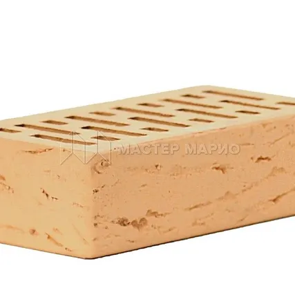 Фото №0 Кирпич лицевой керамический «Соломенный» «Королевский двор» пустотелый одинарный