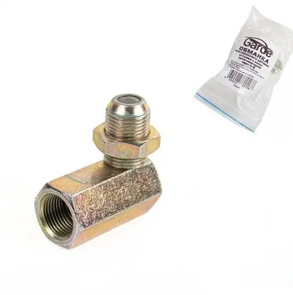 Фото №0 Обманка кислородного датчика Garde угловая с мини катализатором Евро 3/4 G00090