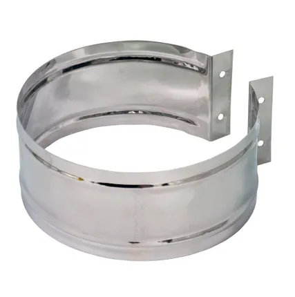 Фото №0 Хомут широкий D240 мм (под зиги, для соединения труб в изоляции)