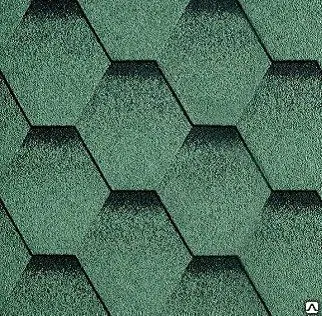 Фото №0 Гибкая черепица KATEPAL Jazzy зеленый, м2