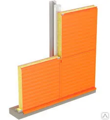 Фото №0 Стеновая сэндвич-панель