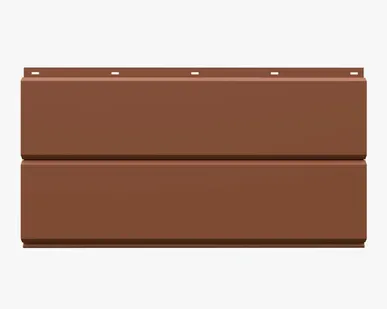 фото Сайдинг Потолочно-фасадная панель «Софит» Premium, 0.5 мм RAL 8004, Медно-коричневый