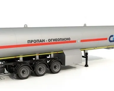 фото Полуприцеп-цистерна газовоз ППЦТ-50, транспортировщики СУГ (пропан-бутан)