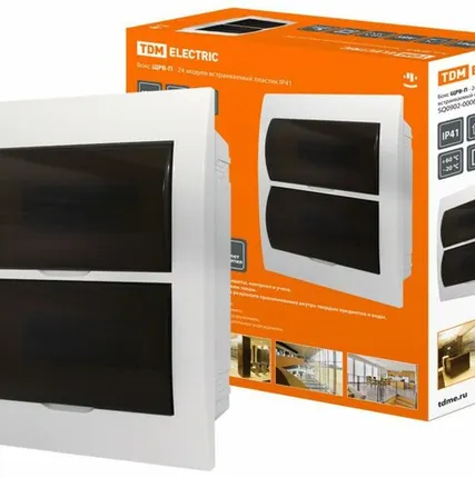 Фото №0 Бокс ЩРВ-П-24 встраиваемый пластик