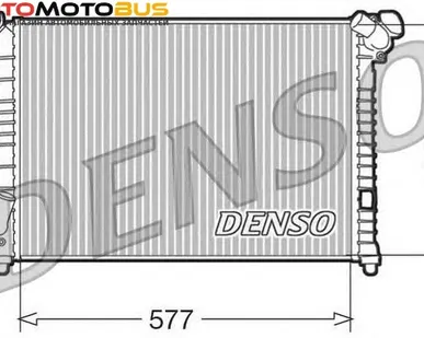 фото Радиатор, охлаждение двигателя DENSO DRM05102 Радиатор охл. ДВС MINI Cooper S, Works