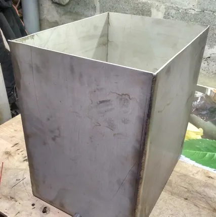 Фото №0 Бак из нержавейки 3мм (79л)