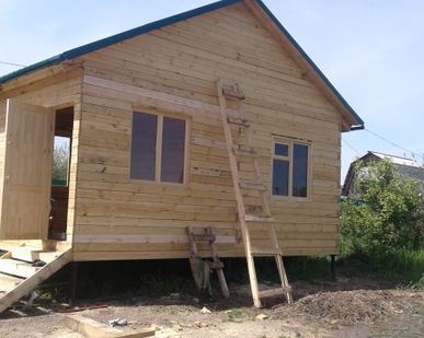 фото Строительство дачных домиков.