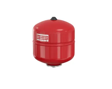 фото Расширительный бак для систем отопления Flexcon R 8 л. FLAMCO (PN6, 3/4" НР, веритк, красный)
