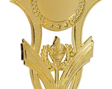 фото Фигурка - приз - награда Факел с надписью на каменном основании