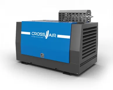 фото Дизельный стационарный компрессор Borey180-13BZ с ПЖД