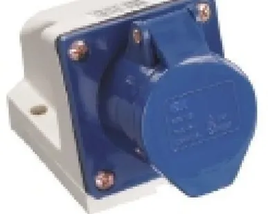 фото Розетка 115 стационарная 3Р+РЕ+N 16А 380В IP44 TDM