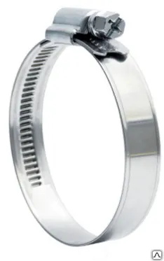 Фото №0 Хомут червячный цинк 25-40 мм 50 шт