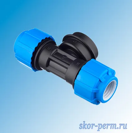 Фото №3 Тройник ВР 25х1/2&quot; ПНД