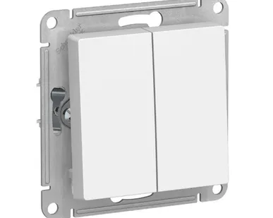 фото Schneider Electric Механизм выключателя 2-кл. СП AtlasDesign 10А IP20 10AX бел. ATN000151 Schneider Electric