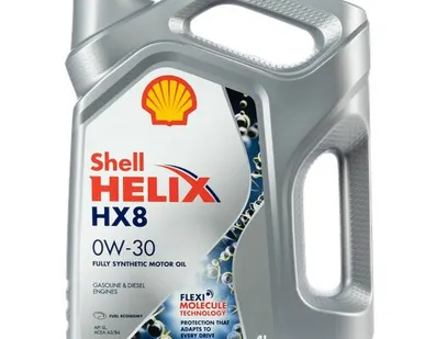 фото Масло Shell Масло моторное SHELL Helix HX8 F3/B4 0W-30 синтетическое 4л. арт.550050026