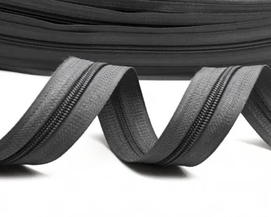 фото Молния рулонная серая C5 (312)