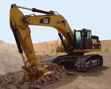 фото Аренда экскаватора гусеничного Caterpillar 324D