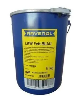 фото Смазка Ravenol LKWFett Blau 5кг. синего цвета