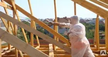 фото Огнезащитная обработка деревянных конструкций