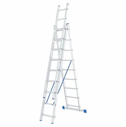 Фото №0 Лестница 3 х 9 алюминиевая СИБРТЕХ