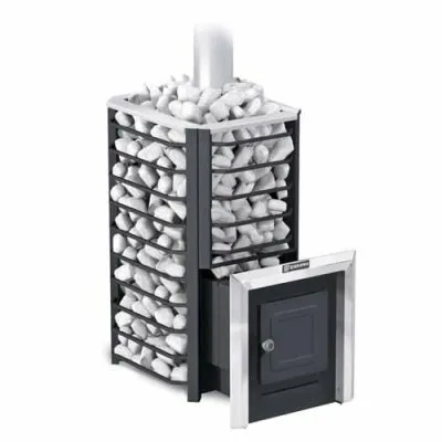 Фото №0 Печи для бани ERMAK Дровяная печь для бани ЕРМАК 16 Сетка-Стандарт Сталь