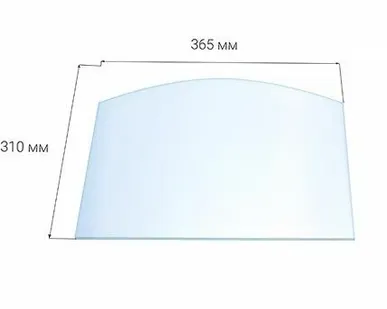 фото Стекло для каминной дверки Везувий 240 Арка