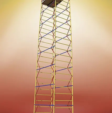 Фото №0 Вышка тура ВСП-250/1,2 12,5м(рабочая площадка 1,2х2м)+компл. стабилизаторов