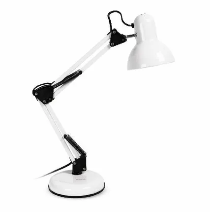 Фото №0 Smartbuy Настольный светильник под лампу E27 на основании, белый (SBL-DL-E27-w)