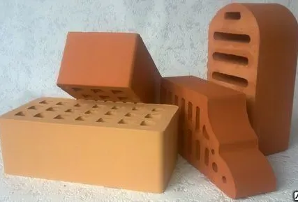 Фото №0 Кирпич фасонный полуторный (профиль 2Б) абрикос п.Брылино