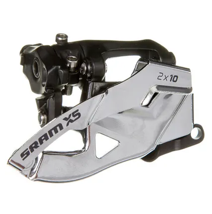 Фото №0 Переключатель передний Sram X5 36T (Переключатель Sram передний X5 LOW DIRECT MOUNT 2X10 S3 36T BLACK DUAL PULL)