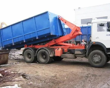 фото вывоз строительного мусора в контейнерах