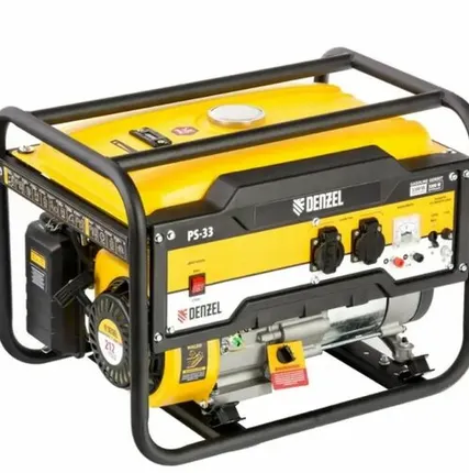 Фото №0 Бензиновый генератор DENZEL PS 33