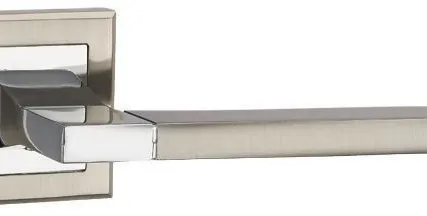 Фото №0 Ручка для межкомнатной двери TECH QL SN/CP-3 матовый никель/хром