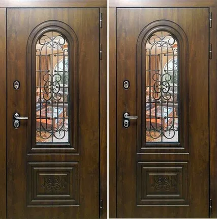 Фото №0 Входная дверь Термо Форт стеклопакет