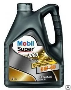 фото Mobil Super 3000 X1 Diesel 5W-40 4л. Дизельное масло Челябинск Екатеринбург