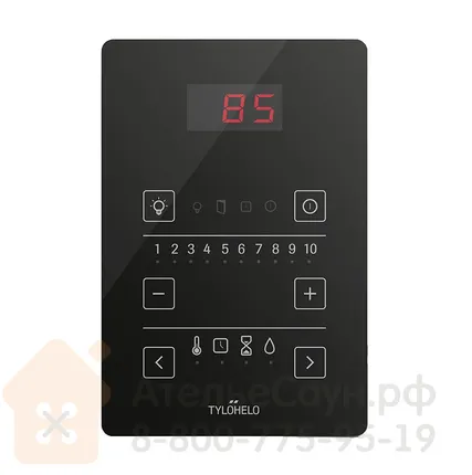 Фото №1 Печь для бани TYLO SENSE COMBI PURE 8 (с пультом Pure, с парогенератором, арт. 61001182/61001358)