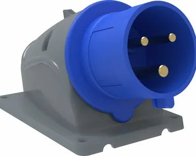 фото Вилка силовая 1-ф., 32А, 220В, IP44 (3-п., стац.) MAG...