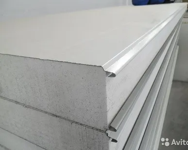 фото Сэндвич-панель пенополистерол 100 мм 3,58 м