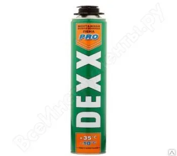 фото Пена DEXX PRO профессиональная, пистолетная, всесезонная 750 мл