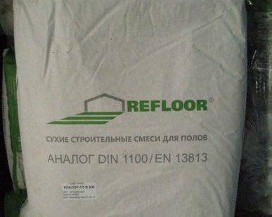 фото Сухая смесь для упрочнения бетона REFLOOR CT-S200 (фасовка: 25 кг)