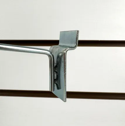 Фото №0 Крючок на экономпанель одинарный 100мм, d=4мм, цинк