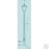 Фото №0 Фонарь уличный RICU/TOBIA