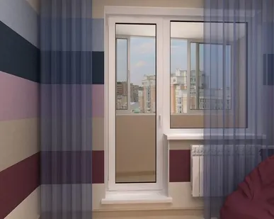 фото Пластиковые балконные блоки