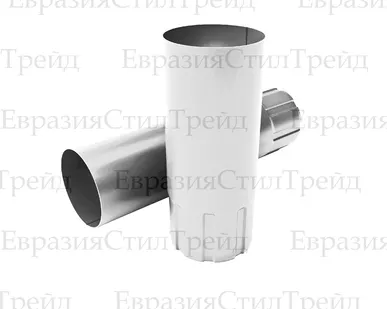 фото Труба водосточная D90х3000 OSNO Цинк