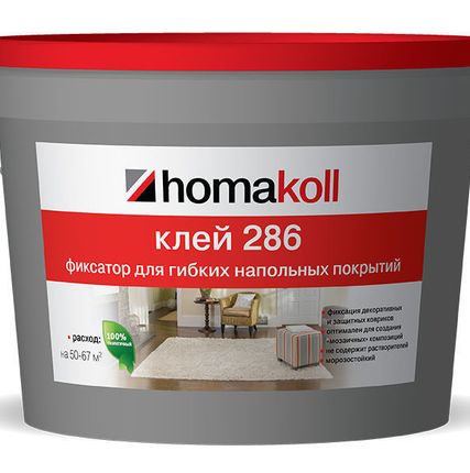 Фото №0 Клей - фиксатор Homakoll 286