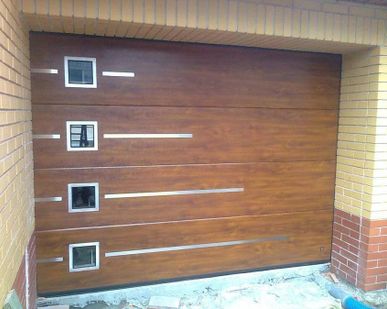 фото Секционные, откатные, распашные ворота